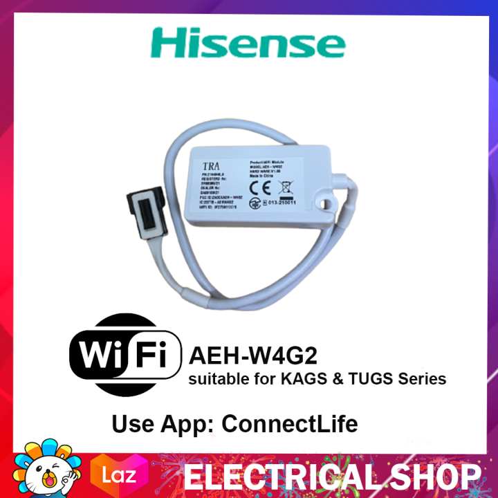 Hisense Wifi Kit Wireless Connect Life AEH-W4G2 / AEHW4G2 / AEH-W4E1 ...