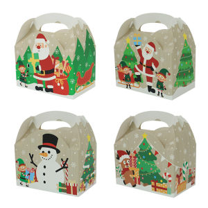 NEW ( 1 PCS ) NT-01 BOX HAMPERS NATAL - BOX CHRISTMAS - KARDUS HANDCARRY SNACK CHRISTMAS MINI