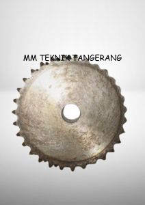 Sprocket RS 25 x 31 T Gear Rantai Single Gir gigi Z 31T RS25 -1 25Z31 25X31T 25-1 tipe B