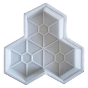 Plastic Landscape Molds Stone Molding Decorative Pathway Maker Molding Yard Walk Way Molding For Pavement Courtyards