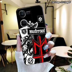 Softcase Casing OPPO RENO 7 4G RENO 8 4G Silikon PRO CAMERA TERBARU Fashion MATERNAL Series Softcase Premium Gelombang - Cassing Hp - Murah Meriah - Bisa Untuk Pria dan Wanita Hotinga Happy case Anasuy Lasi Case  - Bisa COD