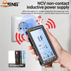 Professional Rechargeable Multimeter with Anti-burn Safety Feature True RMS Digital Multimeter for Electrical Diagnostics and Repair