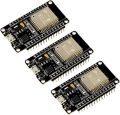 ESP-WROOM-32 ESP32 ESP-32S Development Board 2.4GHz Dual-Mode WiFi + Bluetooth Dual Cores Microcontroller Processor Integrated with Antenna RF AMP Filter AP STA Compatible with Arduino IDE (3PCS). 