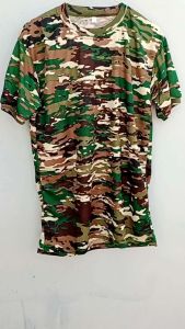 Kaos Army Loreng Jersey Dryfit T-Shirt Lengan Pendek Terbaru