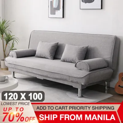 MC-home Multi-functional sofa for small living rooms Folding sofa bed Rollaway bed Fabric sofa Removable and washable