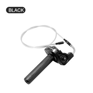 MOTOPARTS SHOP 7/8 Quick Action CNC Throttle Grip Twist with Throttle Cable for 22mm Handlebar Dirt Bike Motorcycle