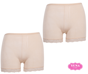 YANU | Hotpants Wanita Katun Renda 881 | AllSize