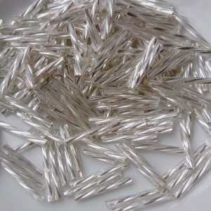 payet bambu panjang manik semi jepang ukuran 2cm harga per 1 lusin 12 pcs