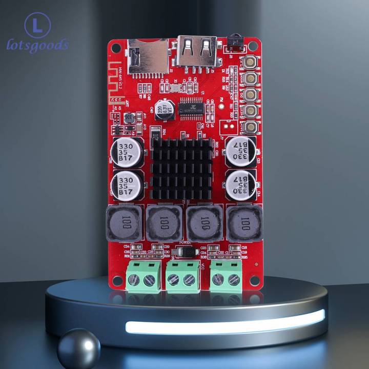Amplificateur Audio Bluetooth ZHITING 200W TPA3116 - Carte Amp DC8-24V - Haut-parleurs 4-8Ω