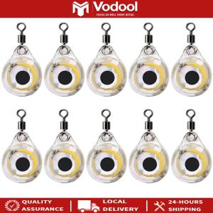 【COD】 Battery Powered Fishing Lures - 10Pcs Mini Eye Shape for Seawater and Freshwater Ideal for Anglers