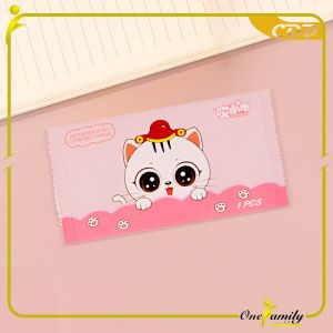 ONE-C1137 Tisu Basah Mini Wipes Satuan Travel Size Wet Wipes Tissue Basah Serbaguna 1 Lembar Praktis