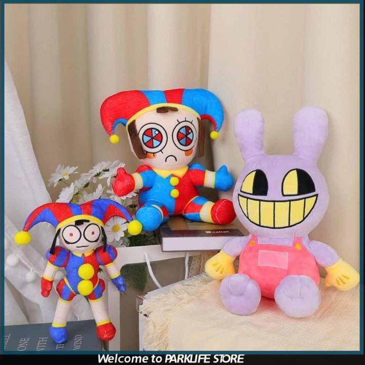 NEW! The Amazing Digital Circus Jax Plush Toy Cartoon Anime Pomni Theater  Rabbit Plush Doll Stuffed Toy Christmas New Year Christmas Gifts