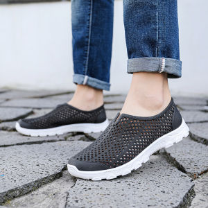 Free Shipping Shanghai Julei MenS Summer Casual Thick-Soled Non-Slip Driving Sandals Breathable Closed-Toe Plastic Mesh Sandals