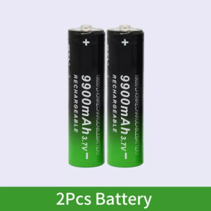18650 Battery 3.7V 9900MAh with 4 slot Lithium Ion Charger