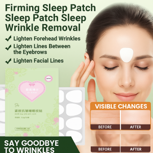 แผ่นแปะลดเลือนริ้วรอย กระชับผิว ต่อต้านริ้วรอยบนหน้าผาก แผ่นแปะซ่อมแซมผิวตอนกลางคืน แผ่นแปะลดเลือนริ้วรอยสำหรับความงามทางการแพทย์抗皱睡眠纹贴