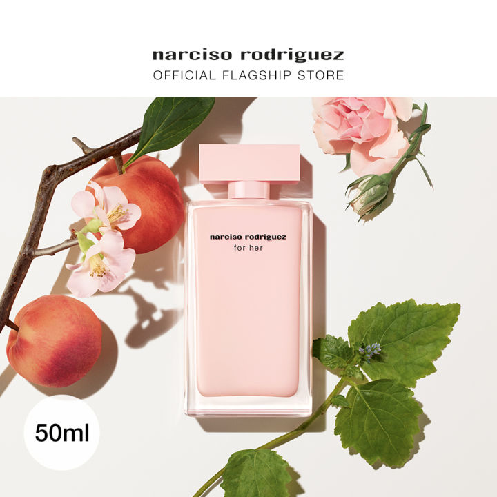 Narciso Rodriguez for her Eau de Parfum 50ml Fruity Chypre Floral Long  Lasting Perfume For Women Lazada PH