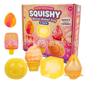 Squeeze Toy Gift Set: Maltose Squeeze Toys for Stress Relief Magical and Creative Soft Rubber Toys and Dolls