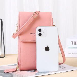 INDOLAPAK (382) Tas Selempang Wanita Terbaru Import / Dompet HP Touch Screen / Laya Sentuh / Transparant / FOREVER YOUNG 4 IN 1 / JAKARTA / MURAH / COD