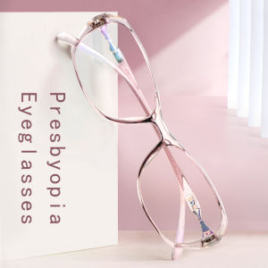 Ultra-light Reading Glasses for WomenBlue Light BlockingAnti Fatigue Presbyopic glassesLightweight TR90 Frame