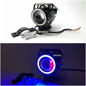 Lampu tembak sorot LED Cree U7 mini AE DE biru merah waterproof