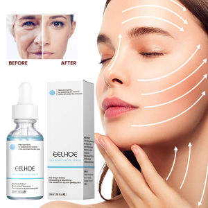 EELHOE Sea Grape Collagen Peptide Double Anti Revitalizing Essence Oil Skin Care Moisturizing Brighten Anti-Aging Firming Face Serum Sea Grape Polypeptide Facial Essence Fade Fine Line Anti-wrinkle Firming Skin Lifting Moisturizing Booster Face Serum