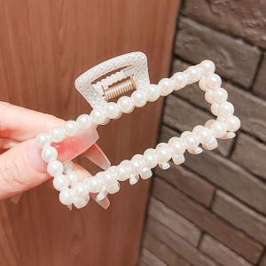 Jepit Rambut Klip Motif Mutiara Fashion Wanita Korea Jepitan Lucu Cantik