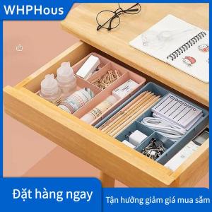 WHPHous Ngăn Kéo Bàn Tổ Chức Stackable Đa-Di Động Máy Tính Để Bàn Lưu Trữ Bin Khay Đa-Mục Đích Chia Container Cho Hộ Gia Đình Văn Phòng Nhà