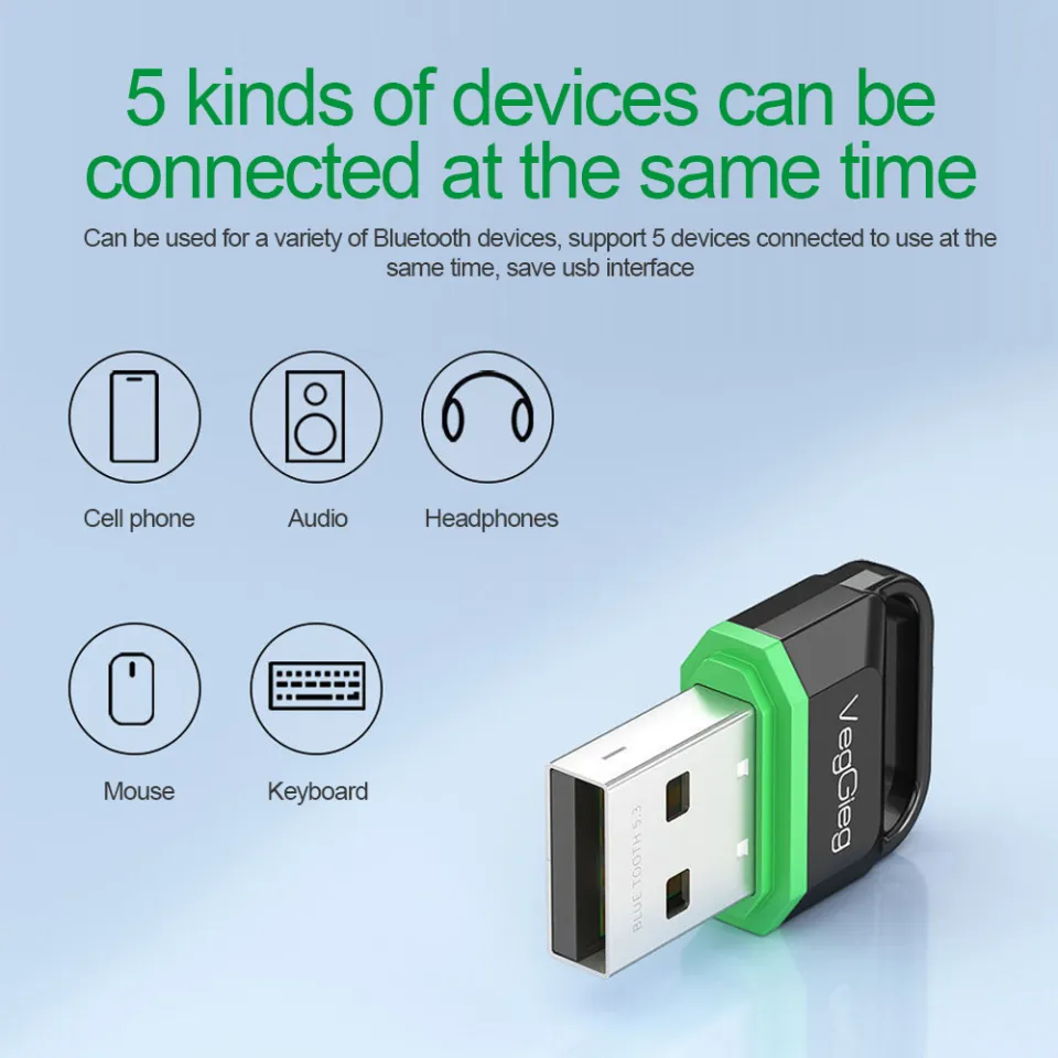 Kebidumei USB Bluetooth Adapter BT For Wireless Speaker