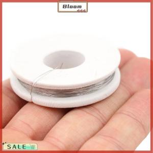 Follow Get New[Bloom Z] Nichrome Wire Electric Wire 0.15 ~ 0.25mm 10M ตัวต้านทานความต้านทาน AWG Wire