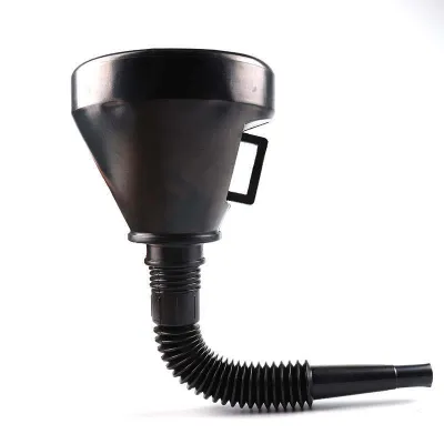 3pcs Car Refueling Longer Funnel / Universal 3 in 1 Plastic Funnel / Multi-functional Large Plastic Automotive Funnels with Filter / Anti-splash Wide Mouth Gas Funnel with Handle