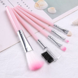 Bộ Cọ Trang Điểm 8 Cây Lông Mềm Min Siêu Cute Tặng Kèm Túi Zip - Bộ Cọ 8 Cây Makeup Chuyên Nghiệp Cao Cấp