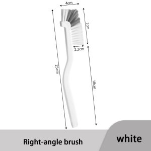 Long handle Cleaning Brush Soft Silicone 90° Bending No Dead Corner Cleaning Household Kitchen硅胶清洁刷