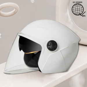 on hand !AXK 998 801 Motorcycle Helmet Motorcycle Half Face Helmet Helmet Full Face For Men And Women Double Glazed Lenses Removable Inner Lining Full Face Helmet