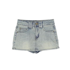 [หากลูกค้ากลัวคับแนะนำ + เพิ่ม 1 ไซส์!!] loveruby.store - กระโปรงยีนส์สั้น มี 3 สี รุ่น Betty mini skirt