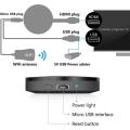 New G2 WIFI เครื่องฉายหน้าจอแบบไร้สาย HDMI สำหรับโทรศัพท์มือถือ เชื่อมต่อกับทีวีโปรเจคเตอร์ โปรเจ็กเตอร์ Android/IOS Chromecast สาย USB ง่ายต่อการพกพา. 