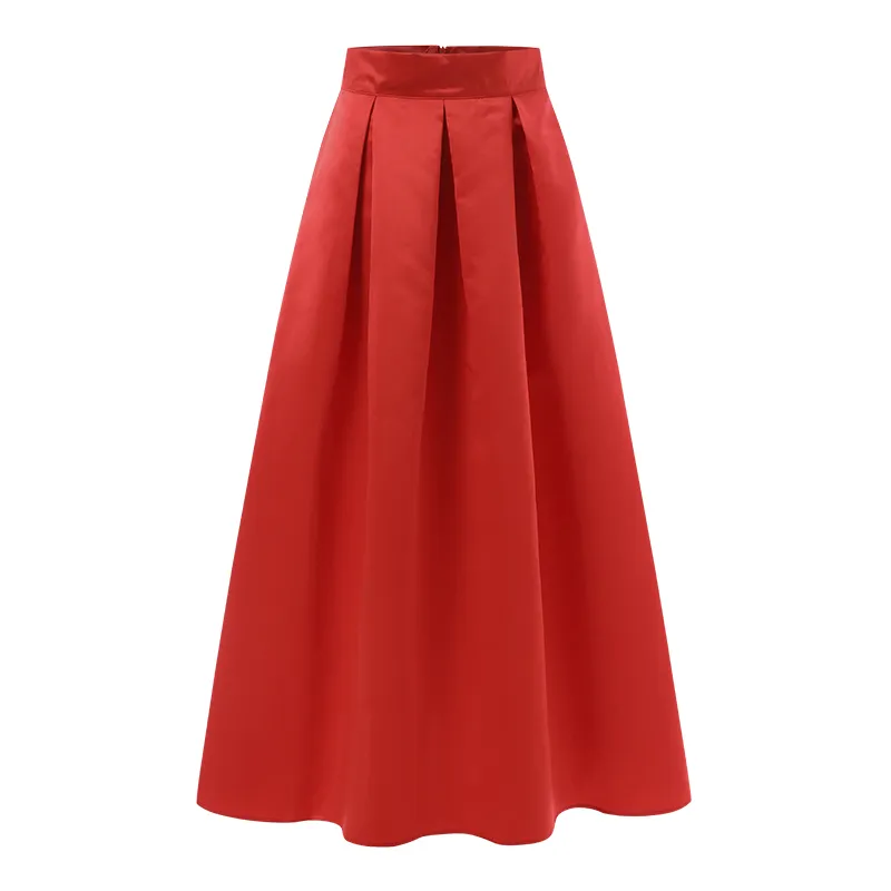 MOMONACO ZANZEA Muslimah Womens Muslim Elegant A Line Long Skirts