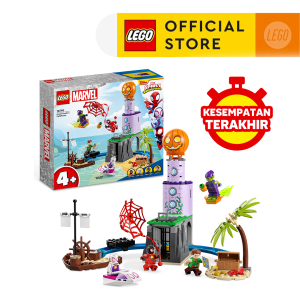 LEGO Spidey 10790 Team Spidey at Green Goblins Lighthouse (149 Pieces) Building Block Toys Bricks