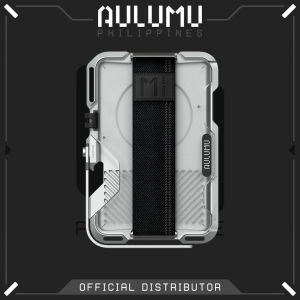 Aulumu G03 Multi-Tool Metal Wallet Card Holder & Phone Stand with MagSafe for iPhone