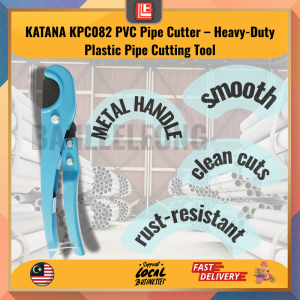 KATANA KPC082 PVC Pipe Cutter – Heavy-Duty Plastic Pipe Cutting Tool