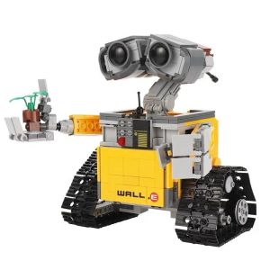 Remote Control Robot Wall E Brick Block DIY Puzzle Mainan Anak Edukasi