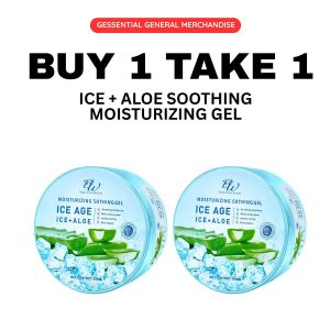 BUY 1 TAKE 1 Ice Age Moisturizing Soothing Gel Skin Repair Brightening Hydrating for All types of Skin 300ml