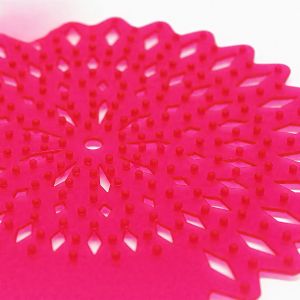Scented Urinal Screen Mat Gel Pad Anti-Splash Deodorizing Fresh Aroma Odor Control Bathroom Tool