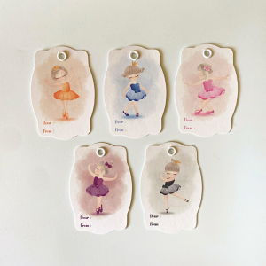 Hang Tag Ivory Balet