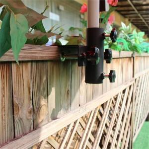 Ô dù chủ ban công lan can kim loại parasol chủ ban công có thể điều chỉnh khung ban công cho dù che ban công