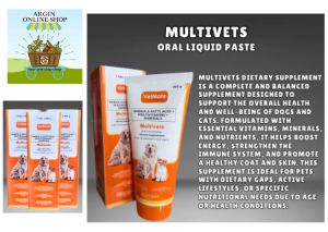 Multivets Dietary Supplement for Dogs and Cats (Oral Liquid Paste)