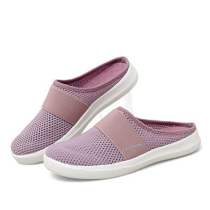 FOKU Sepatu Flatshoes Santai Wanita Slip On Korea Terbaru