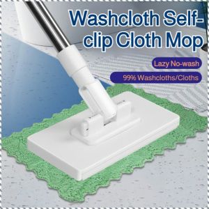 Household Mop Storage Cleaning Mop High Efficiency Wet Dry One-touch Disassembly