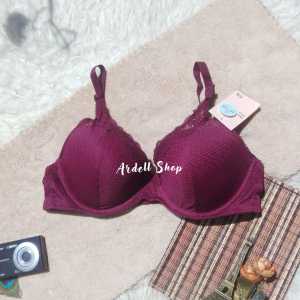 CC C&A DEMI BRA BRANDED WANITA KAWAT BUSA SEDANG MOTIF POLOS 34 38 40 RMP