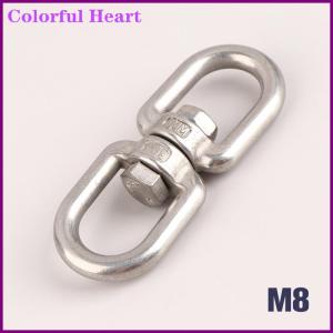 Colorful Heart 1ชิ้น M4 M5 M6 M8หมุนอเนกประสงค์8รูปทรงปลดล็อคห่วงโซ่ล็อคห่วงโซ่เชื่อมต่อหัวเข็มขัด304สแตนเลส