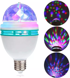 Đèn Led Xoay Vũ trường 7 Màu cảm ứng theo nhạc - Đèn nháy tết - đèn trang trí karaoke - đèn trang trí tiệc - đèn nháy 7 màu - dàn nháy Bảo Hành 6 tháng
